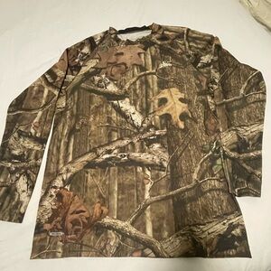 Mossy Oak Camouflage Dri-Fit Outdoor long sleeve shirt